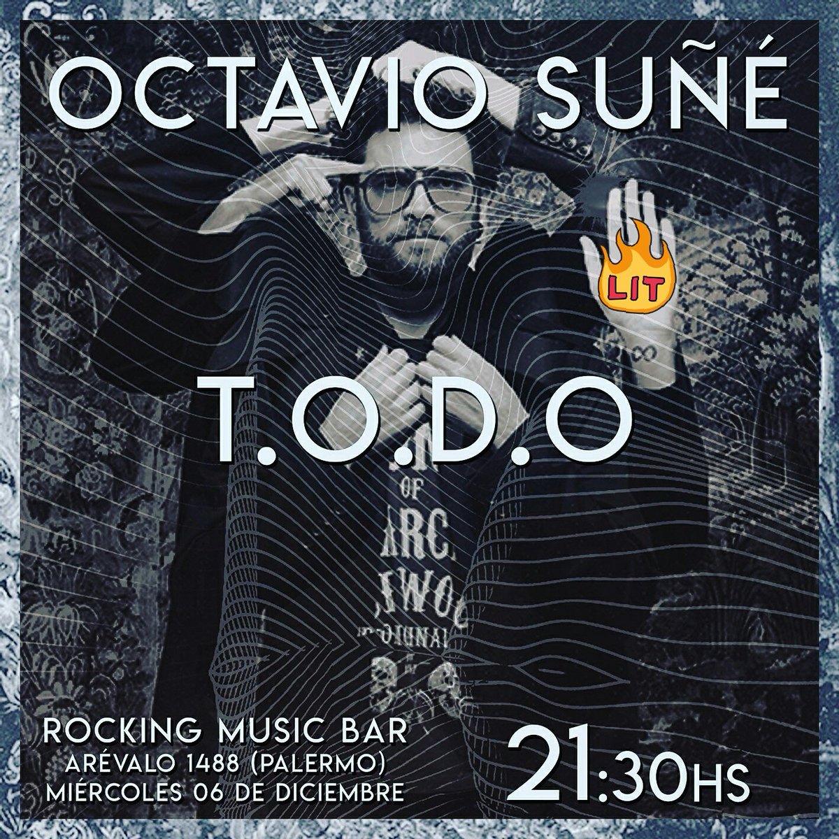 Este miércoles 6 d diciembre es el ultimo show del año en <a href="/rockinmusicbar/">RockinMusicBar</a> a las 21:30 nos encontramos ahí, Arévalo 1488 🔥