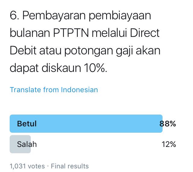 Kewangan Graduan On Twitter Soalan 8 Betul Pemberian Rm1 000 Akan Diberikan Masuk Dalam Akaun Prs Bagi Pelaburan Rm1 000 Atau Terkumpul Dalam Tahun 2017 2018 Insentif Belia Prs Diperkenalkan Dalam Bajet2014 Rm500 Tapi