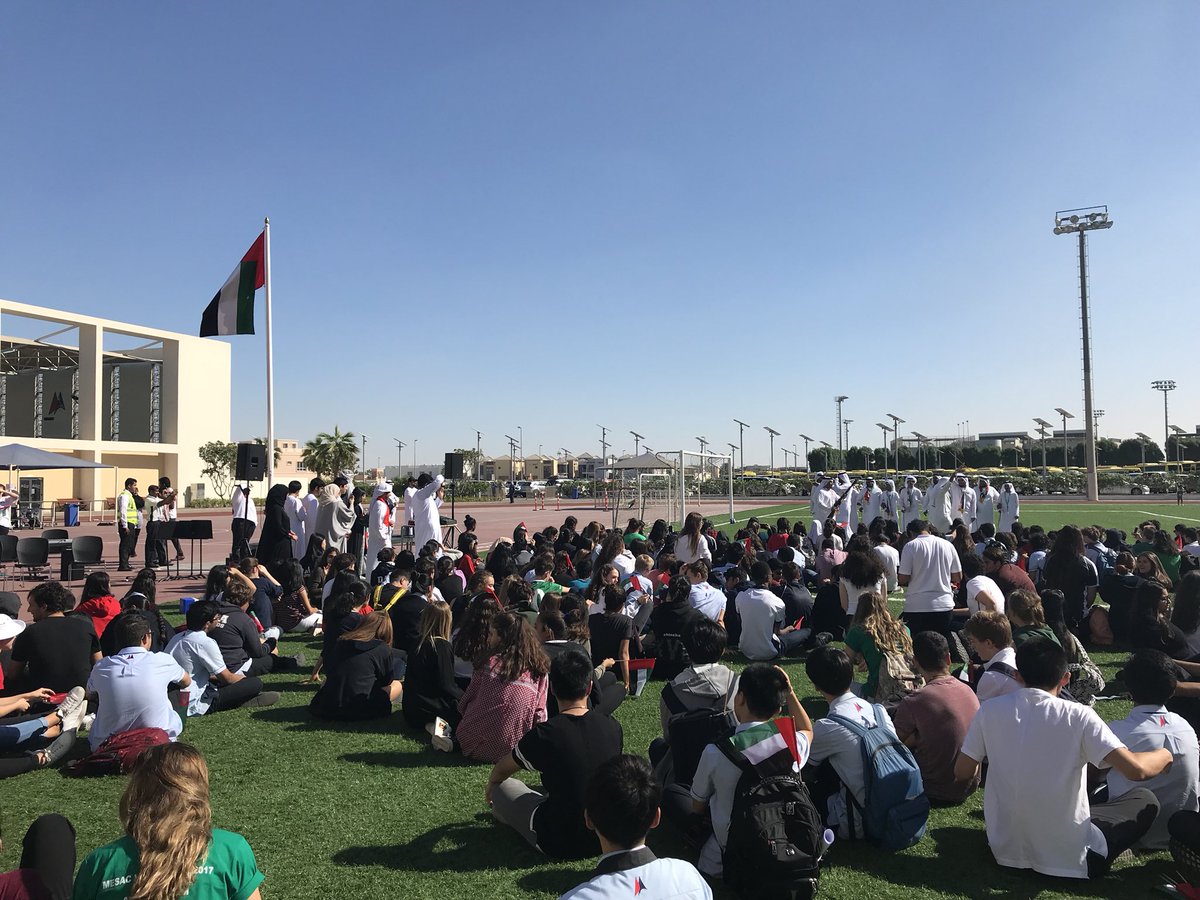 dltukOperations's tweet photo. Dropped into GEMS Dubai American Academy this afternoon whilst their #NationalDay Celebrations were ongoing. Students all dressed up, traditional dancers and Shawarma stations! 🇦🇪🇦🇪🇦🇪 https://t.co/ts8TEdlFxP