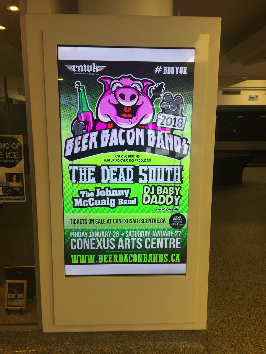 We’re coming for ya #Regina ! <a href="/beerbaconbands/">Beer Bacon Bands!</a> Jan 26 &amp; 27, 2018 at <a href="/conexusartscntr/">Conexus Arts Centre</a> - get your tickets now!!! beerbaconbands.ca <a href="/TheDeadSouth4/">The Dead South</a> <a href="/TJMBand/">The Jams of Militia</a> <a href="/djbabydaddy_/">DJ Baby Daddy</a> @RawkEntGroup