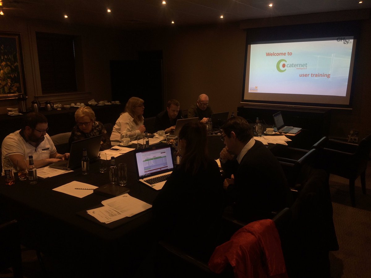 Caternet training in Scotland today! <a href="/chandco/">CH&CO</a>