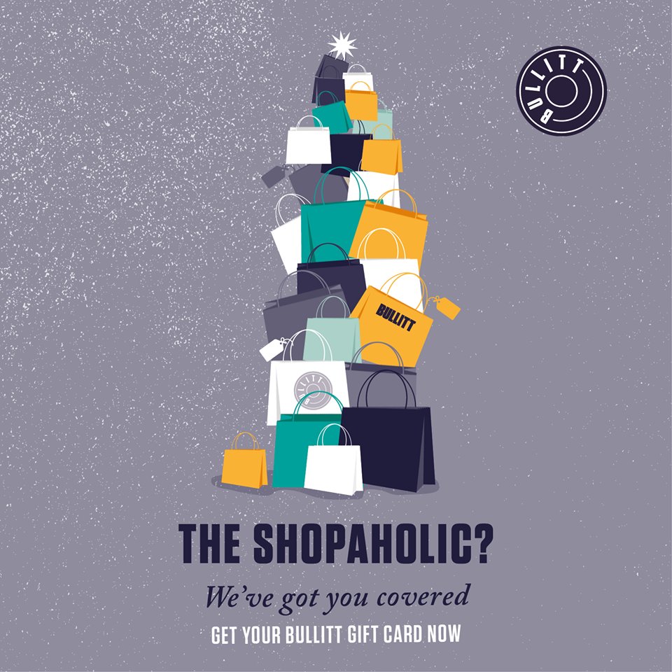 BullittBelfast's tweet photo. Wondering what to buy the shopaholic in your life? We've got you covered! A stone's throw away from Victoria Square, beautiful boutiques &amp; vintage stores, Bullitt is the perfect place to recharge after you've shopped 'til you've dropped! Buy vouchers here: https://t.co/fm8Szm3CRX https://t.co/ULiHPh5d5L