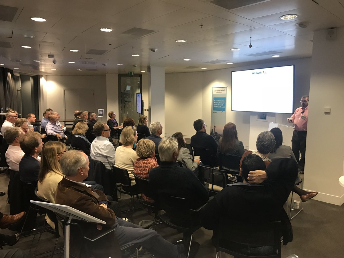 Final presentation of the day by Paul Clark from Russelldene.