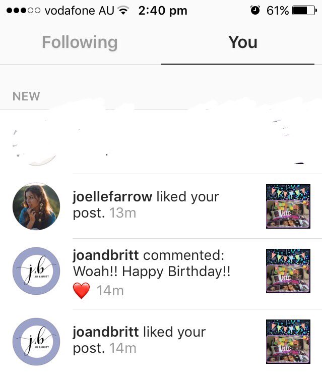_joandbritt_'s tweet photo. Birthday comes to a close and this was the best part of the day #joandbritt #happybirthdaytome thank you for everything 💞 @JojoFarrow @Britt_Raymond now for snuggle time with my pillows and blanket ☺️🇦🇺😘🇨🇦 https://t.co/cg8UBjW1Qt