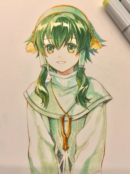 かわいい女の子を描こうと思ったが、なぜかイオン様になってしまった 