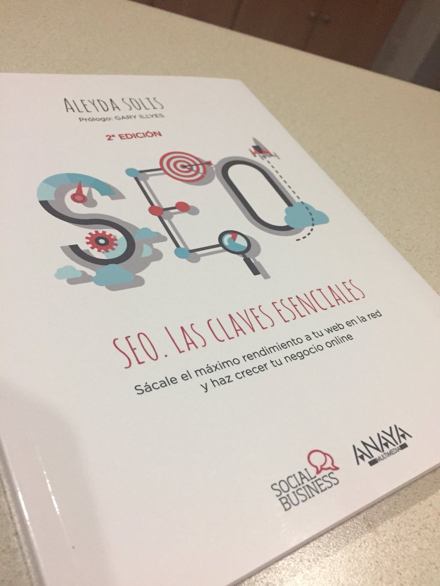 mxcarloscastro's tweet photo. So happy to have the book "SEO. Las Claves Esenciales" by @aleyda 
---
Feliz de tener el #libroSEO de @aleyda https://t.co/TwsU7mF93f
