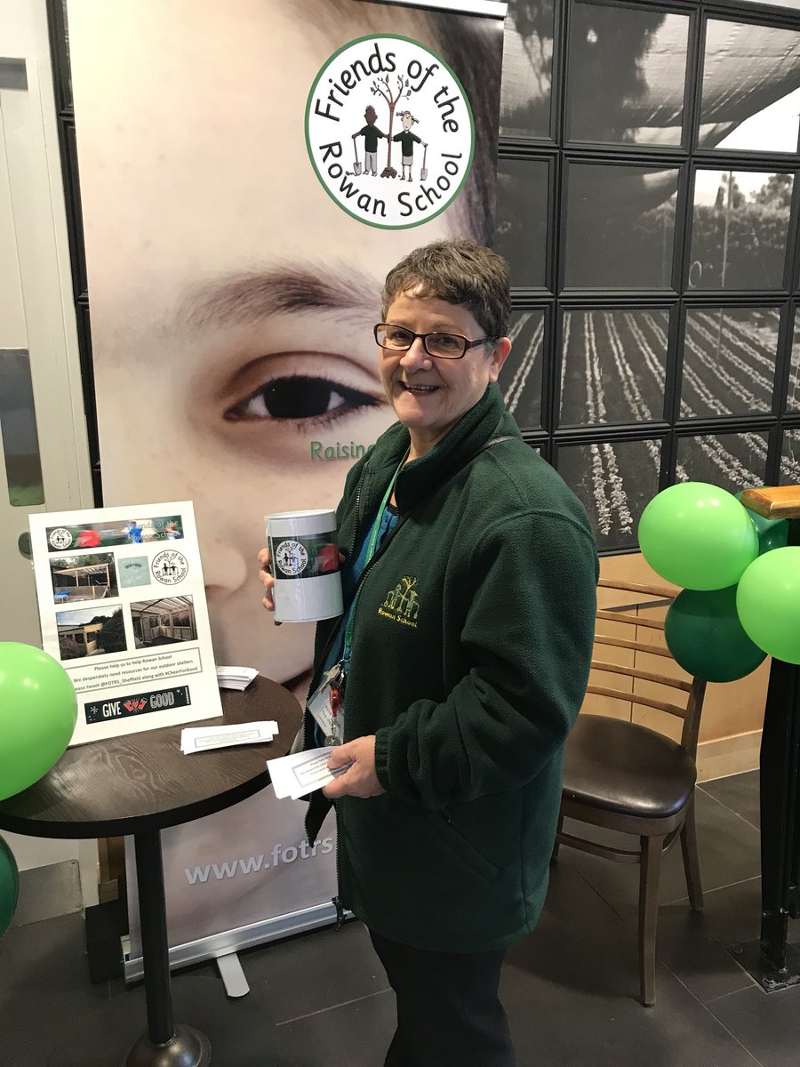 sharon48765250's tweet photo. @alibamford at Starbucks eccy Rd raising money for @FOTRS_Sheffield in #CheerForGood campaign https://t.co/CCXbQ4mcYY