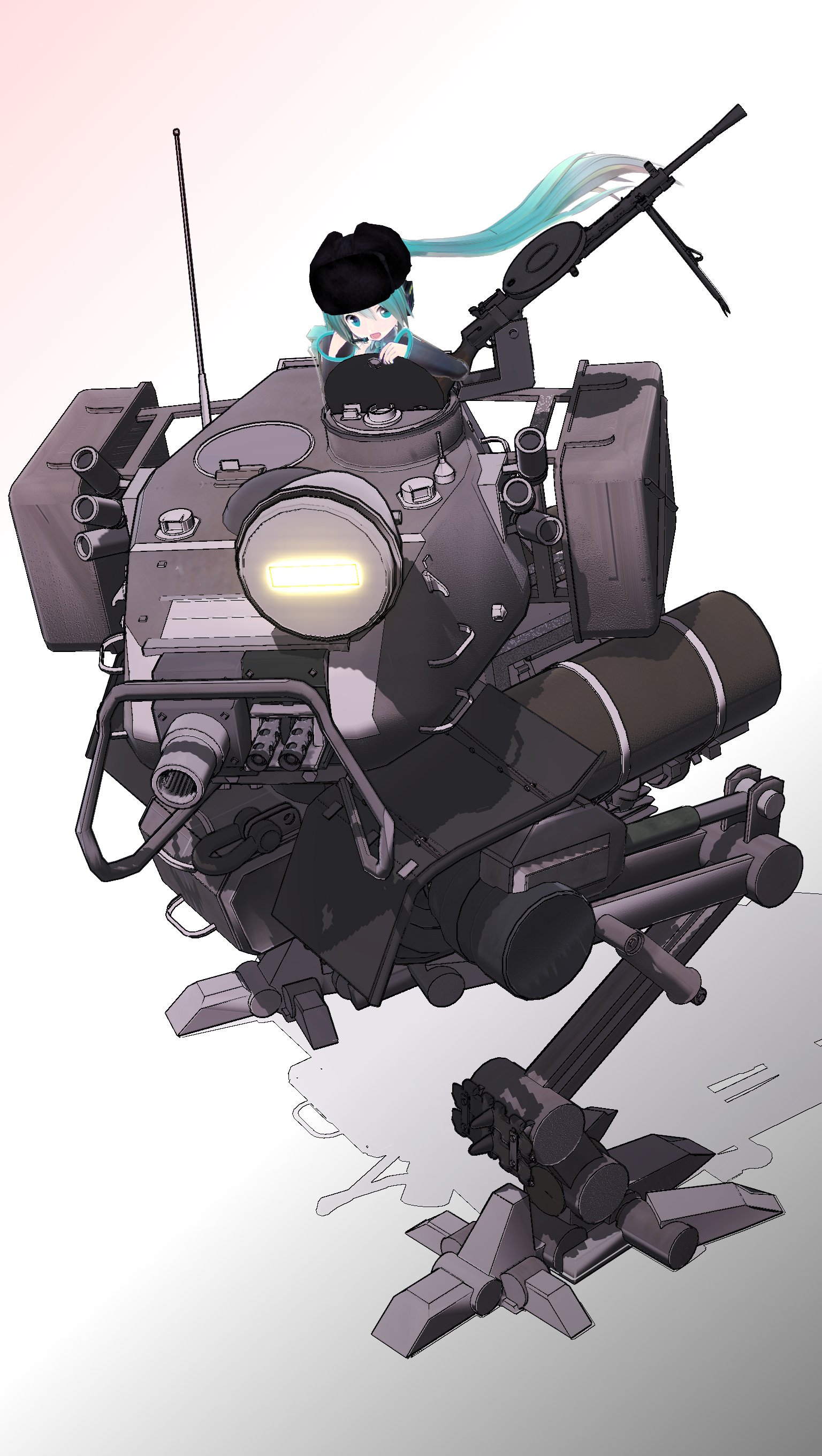 Twitter 上的 ぬる 四等兵 工口マンガ島在住３８７日目 入渠中 無言でロボットをあげる見た人もやる ｍｍｄ 砲塔頭ロボ T Co Ka8lcfflfd Twitter