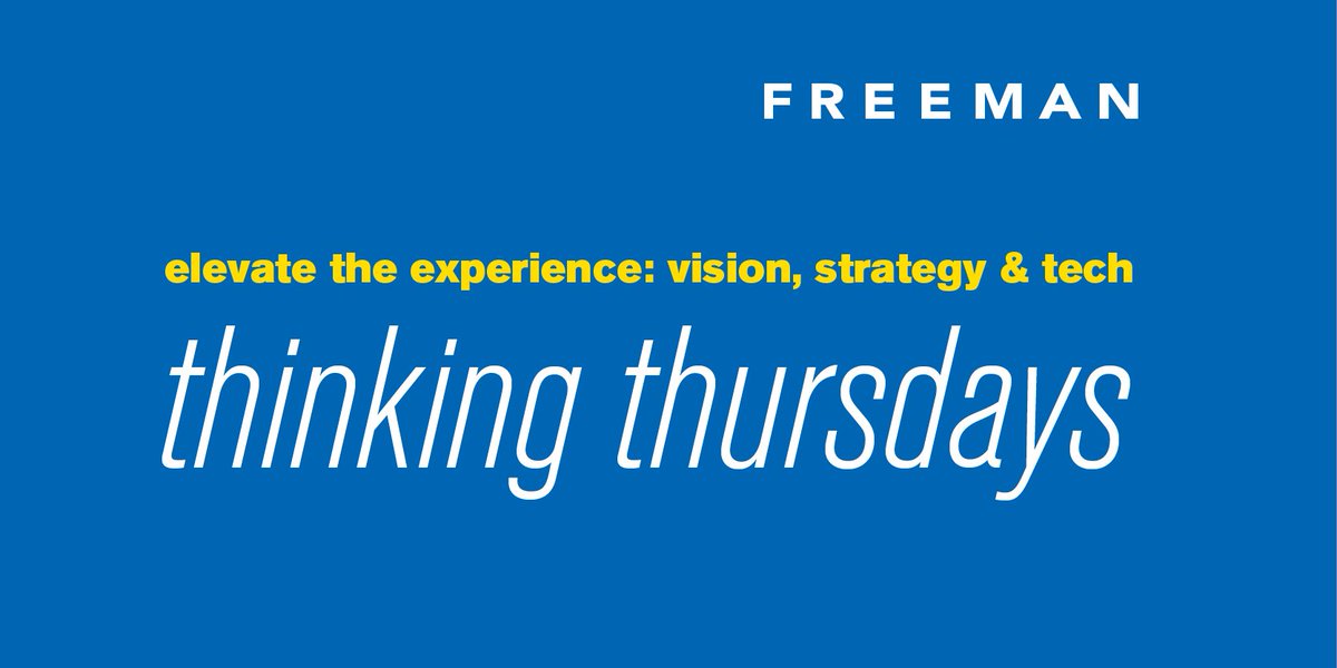 FreemanCo's tweet photo. Join the Dec 7 #CHIThinkThurs and discover how #eventtech like #VR, #AV, projection mapping, #NFC, #RFID and more can take your event to the next level. https://t.co/cNGaNNv1Jn https://t.co/6znJ63NxlW