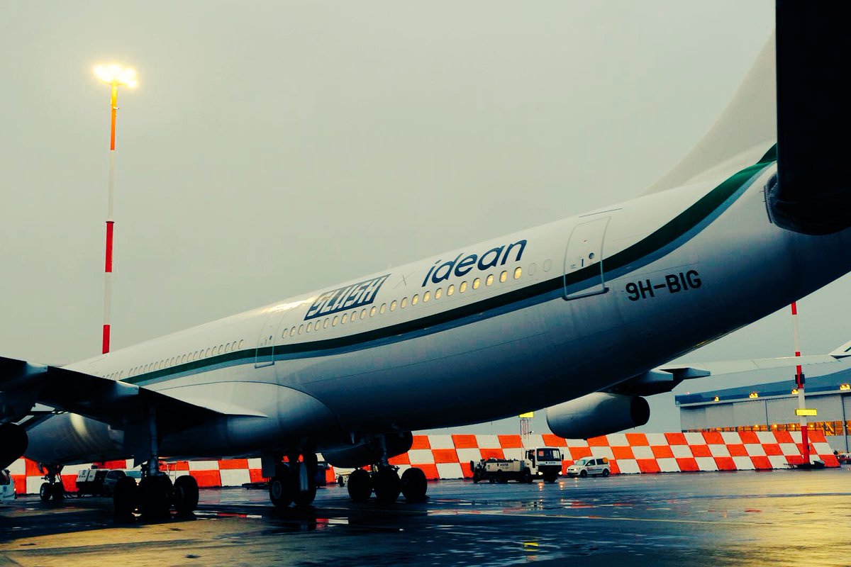 Idean's tweet photo. The #SlushFlight aka ‘Ideanair’ has landed! Excited to bring the Silicon Valley speakers & our guests to Helsinki to enjoy 🔜 #ideanslush! https://t.co/8bTKYihi3h