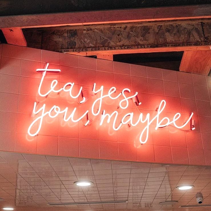 Tea, yes. You, maybe 👅 Photo by #WHIHeart #tea #lights •