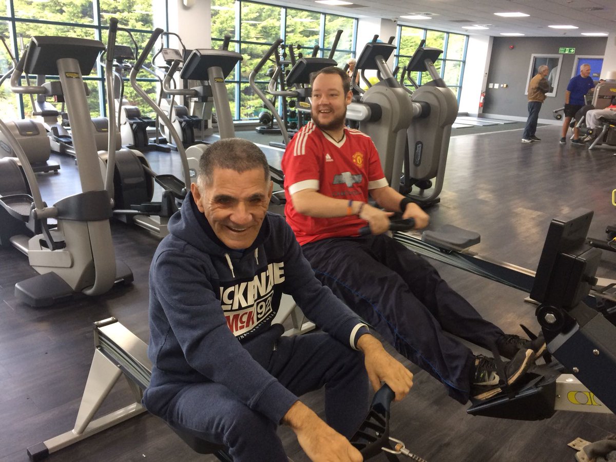 MirusWales's tweet photo. Cardiff CCX social building with the gym group #MirusWales https://t.co/a10OHb89vW