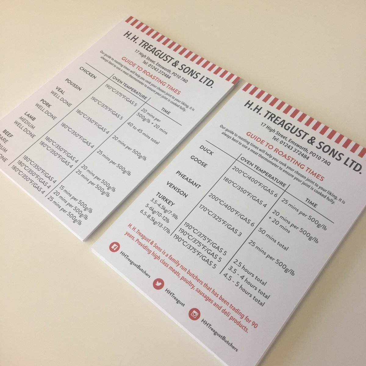 MethodCatering's tweet image. Another happy customer! @HHTreagust new guide to roasting! Pick yours up with your meat order! #methodcateringsoultions #design #print #recruitment #training @katiewdesigns #shoplocal #eatlocal