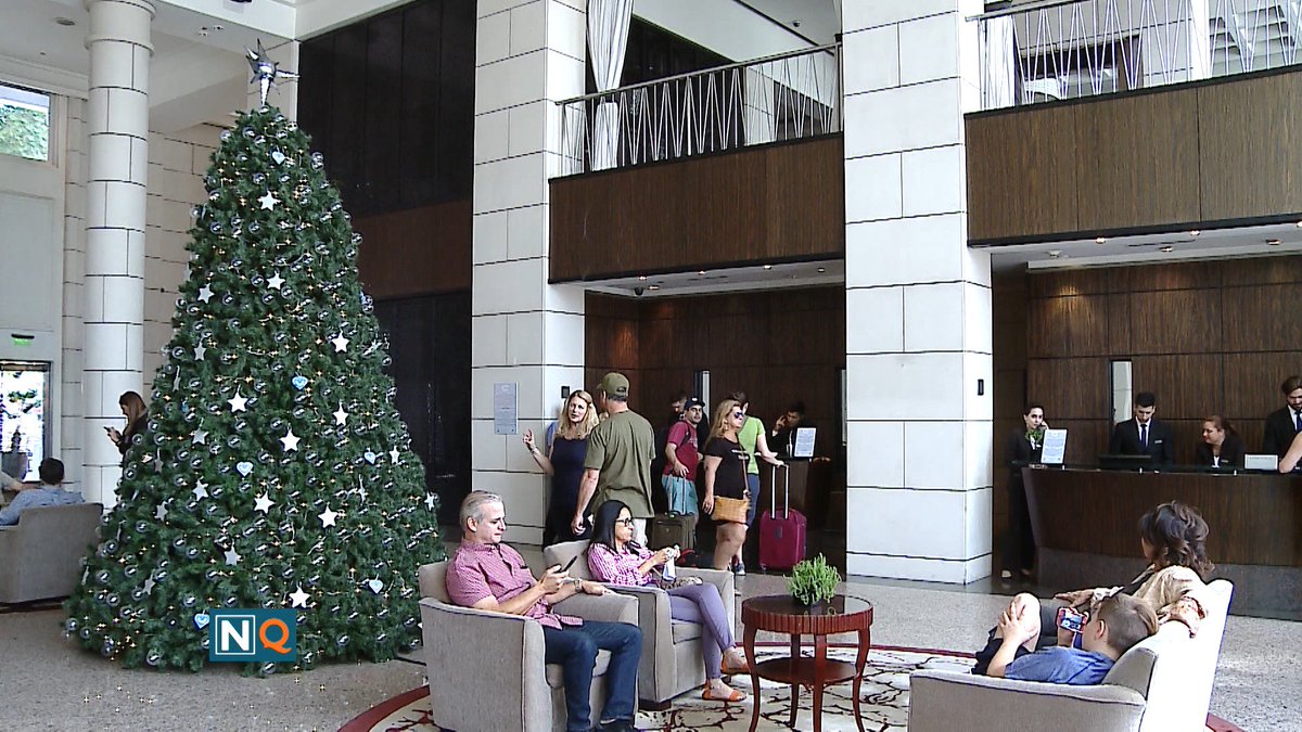 🏨🎄 Movida solidad del Hyatt Mendoza: así podés colaborar con CONIN y Fundavita comprando una estrella o un corazón bit.ly/2AlDYCa