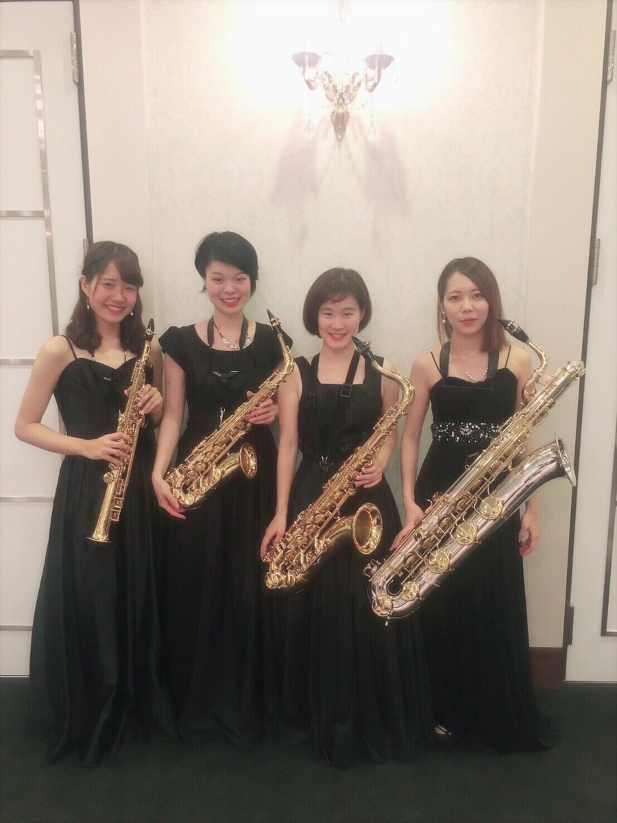 BREMEN_SAX4's tweet photo. 今日は京橋のモントレ ラ・スールホテルにて本番でした🌙
ディナーを楽しんでいただきながらのコンサートで、久しぶりにドレスで出演しました👗💕
また12月に本番があるので後日宣伝させていただきます🎷 https://t.co/KxygJsJZw8