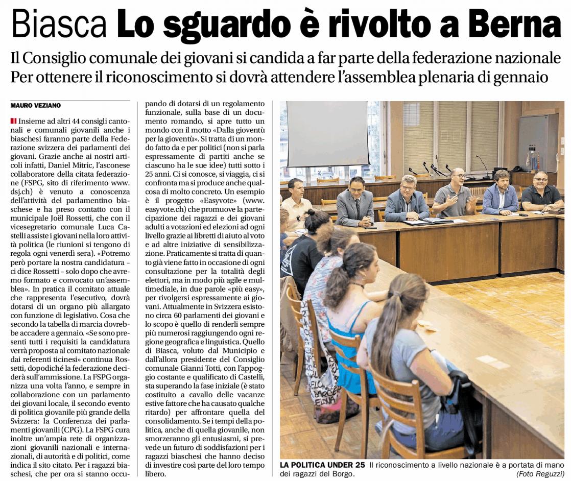 danielmitric's tweet photo. Biasca e Locarno, due progetti che dimostrano che i giovani della regione hanno voglia di partecipare alla vita politica regionale. Partecipare è importante, contribuisce all'educazione alla cittadinanza. @jugendparlament @easyvote_ch @demokratie_ch @CdT_Online https://t.co/A3RE2pi8cN