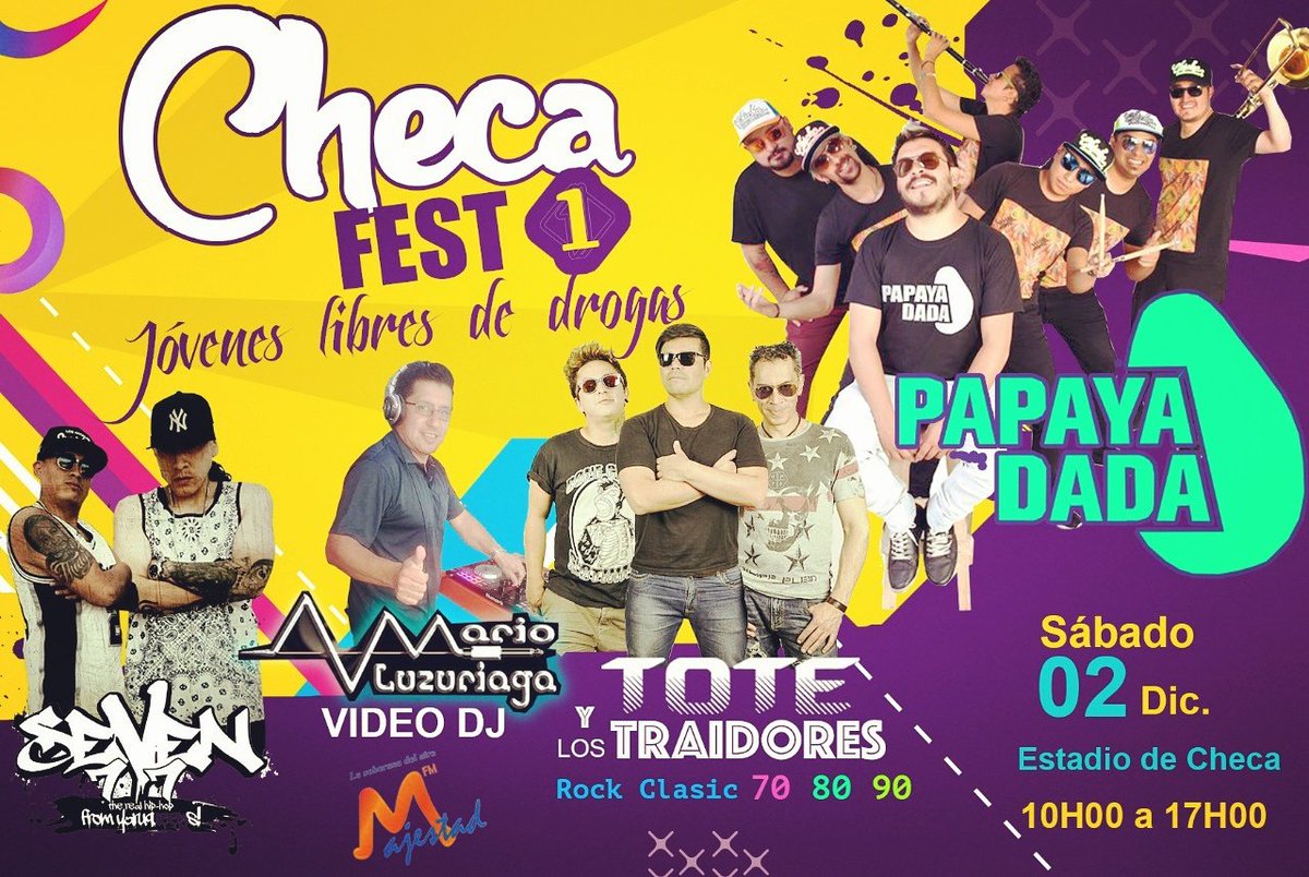 dardo77s's tweet photo. Checa Fest 1
77$eVeN in live🎤🔊
Sabado 2 de Diciembre... totalmente Gratis https://t.co/rDaJQ5odEK