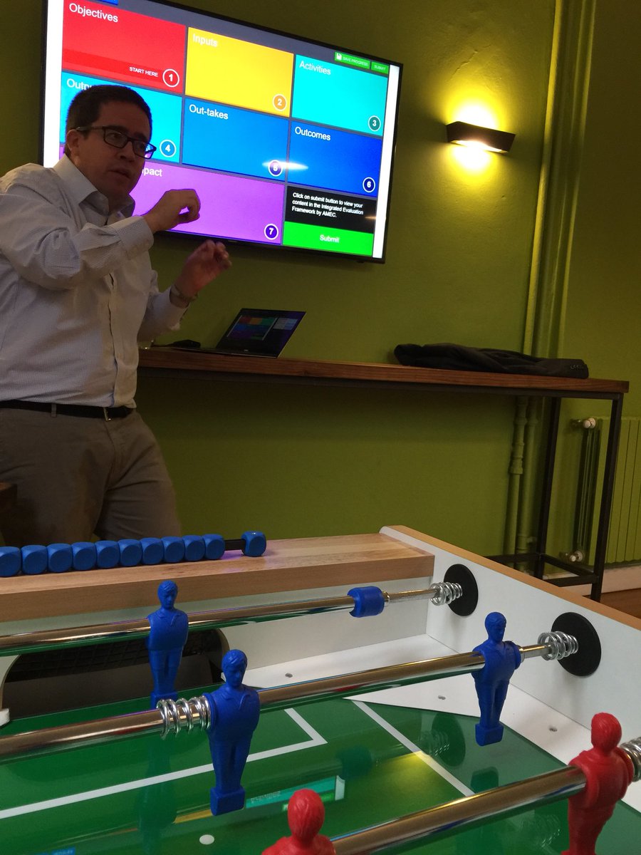 diegoman's tweet photo. @richardbagnall #SayNotoAVEs can be as easy as a table football match if you use @AmecOrg framework. Tnx for talking at @BPRESS_IT @PRHub_IT https://t.co/kd9nUoElMx