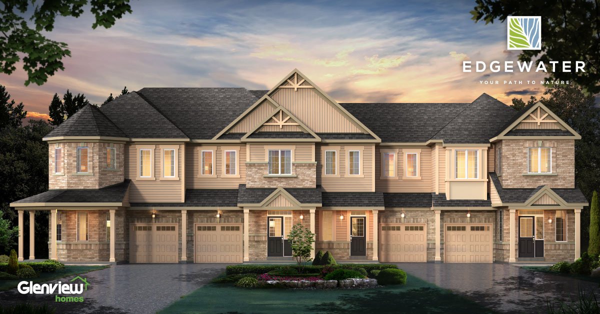 Experience smart urban living without compromise in a community of innovative townhomes, designed with class-leading features and better living spaces.

Check out Glenview’s new Edgewater community located in Orleans at: glenviewhomes.com/edgewater/regi…