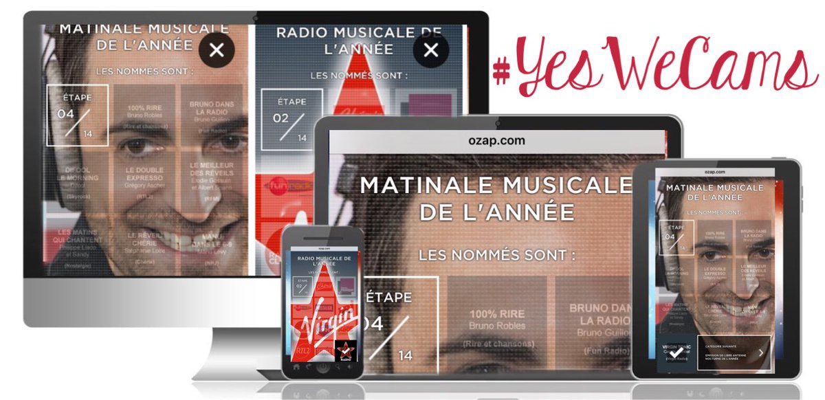 Combalistas's tweet image. C’est le moment de se mobiliser pour montrer à @CamilleCombal &amp;amp; au @VirginTonicOff à quel point on les kiffe ❤️

A vous de jouer en votant &amp;amp; relayant l’info par tous les moyens jusqu’au 10/12: 
ozap.com/radionotes

#YesWeCams
#VirginTonic 
#PropagandeDeKiff