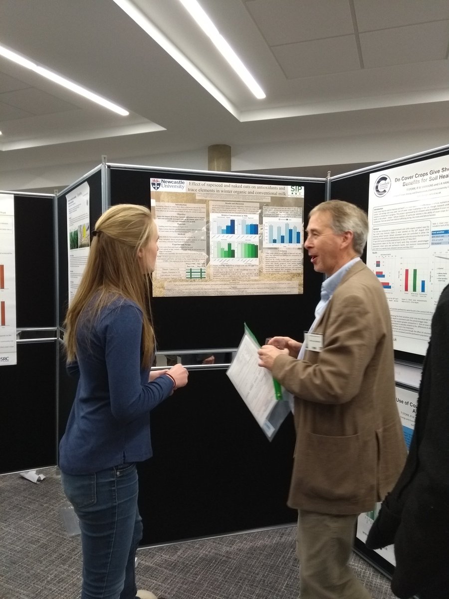 AgricultureNCL's tweet photo. We're at the AAB @SIPResearch Conference @Rothamsted until tomorrow, presenting and 'postering' #SIResearch https://t.co/zvGeXJ5sK3