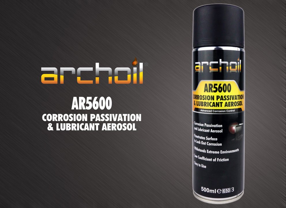 Archoil's tweet photo. Archoil AR5600 provides a long lasting, water-displacing, corrosion passivation, via a micro coating on all surfaces, with long-term protection in extremely corrosive and demanding environments. Find out more about the product here: https://t.co/o9bbteFJ0I https://t.co/WaDBjnxc3b