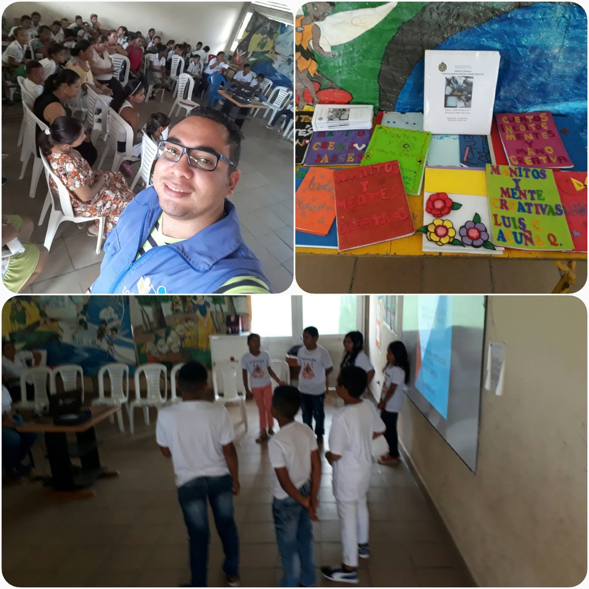 wilfrenj's tweet photo. Proyecto de Aula "Cuentos Ineditos Mentes y Manos" IEN4 Sede JMR Maicao @PTA_Maicao @SvivisBernal @PTA_Colombia https://t.co/lf4bkS2VIc