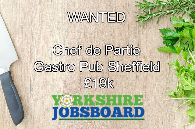 PDH_Metaverse's tweet photo. #Yorkshire Jobs #Hospitality &amp; #Catering
Traditional classic gastro pub in South Yorkshire is looking for a dedicated and experienced #Chef de Partie to join their talented and enthusiastic kitchen team> https://t.co/wbAUDdZwbf
Yorkshire #Chirpdirectory https://t.co/RyyDbX9ngd
