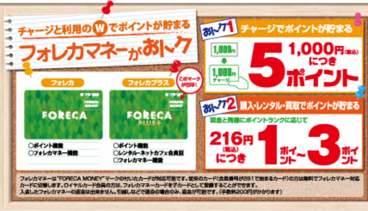 フタバ図書海田店 店舗official A Twitter フォレカマネー フタバ図書のお得な フォレカマネー はご存知でしょうか フォレカマネーはフタバ図書で使える電子マネーです 1000円ごとチャージしていただきますと 5フォレカポイント貯まるといったお得な電子