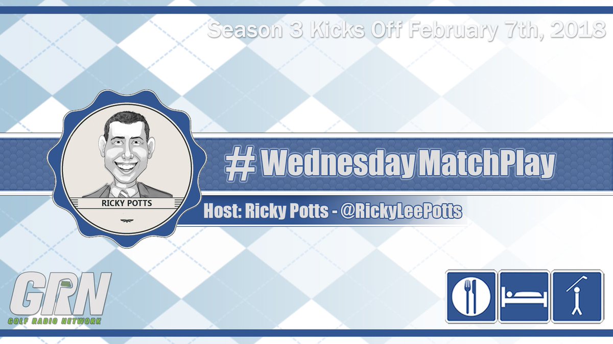 EatSleepGolf's tweet image. Hard to believe season 2 of the #WednesdayMatchPlay has already wrapped up. Season 3 kicks off February 7th, 2018.  What guests would you like to see on next season?  (Watch past shows here: eatsleepgolf.net/wednesdaymatch…)