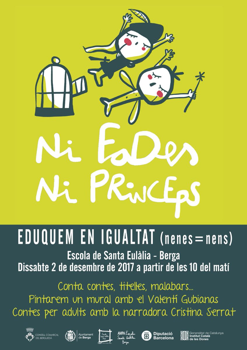 ciaVariabilis's tweet image. Aquest dissabte no us ho podeu perdre!
#Nòmada us espera a #Berga
#coeducació