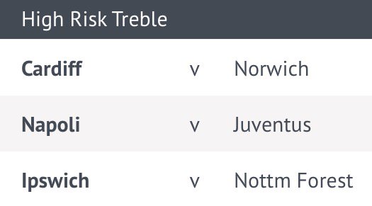 weekendfootball's tweet photo. #HighRiskTreble
9/1
Betslip ⬇️
https://t.co/bvTZMr1BHi
🔞
❤️ if you're backing it!
#PicksThursday https://t.co/kvUIGAwV6Y
