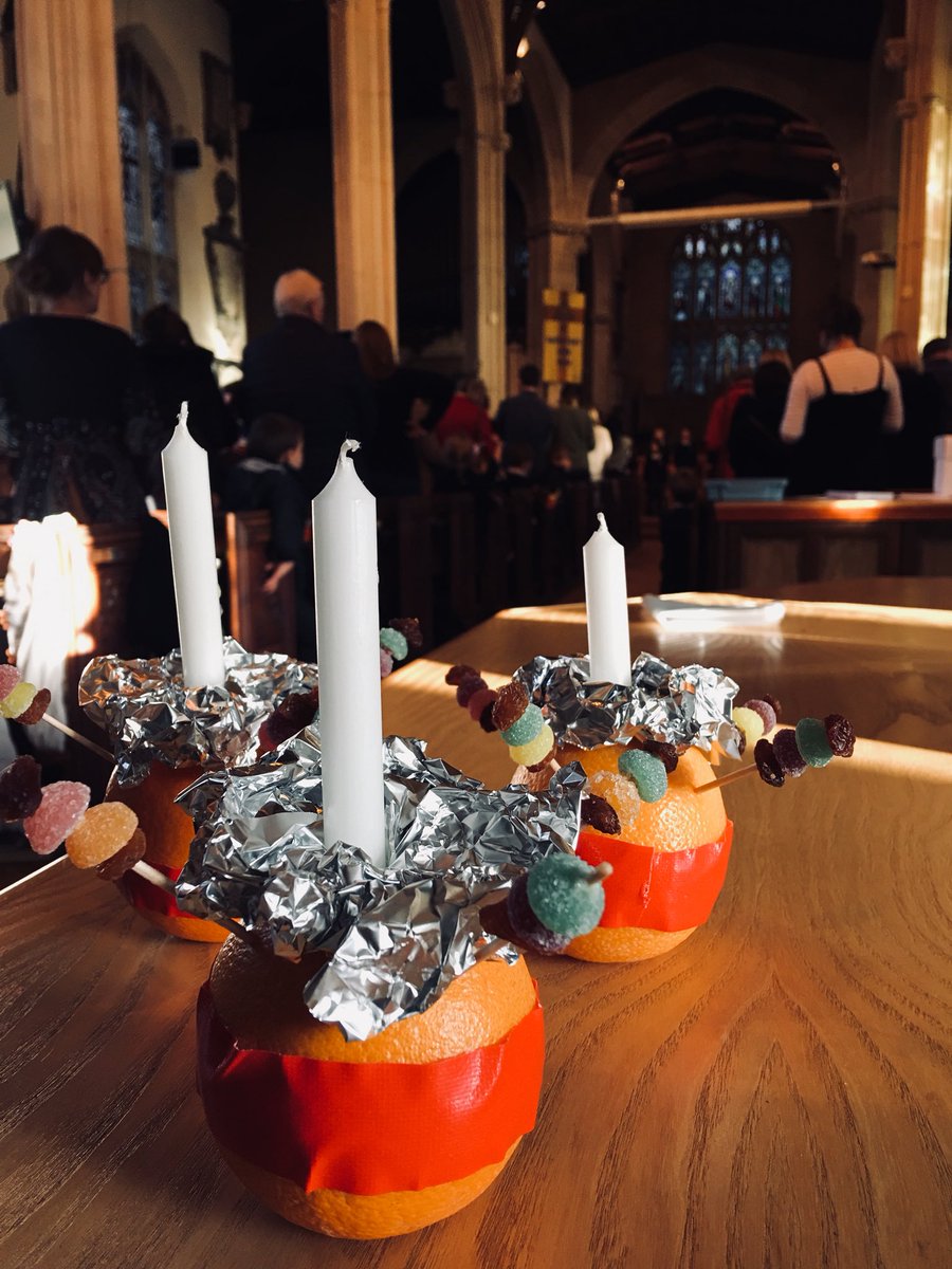 The Pre-Prep has gathered for its Christingle Service #KESChristmas