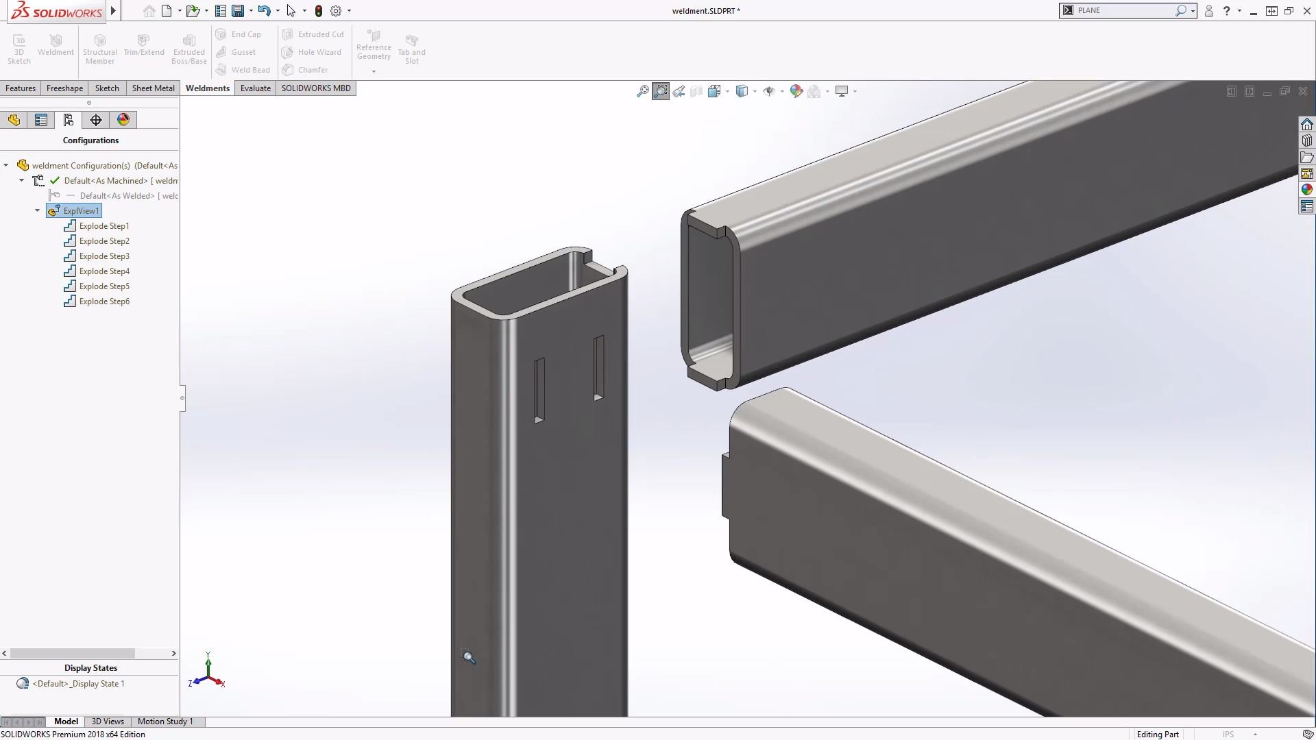 Solidworks 2018 tab and slot assembly machine Solidworks 2018 tab and slot assembly machine