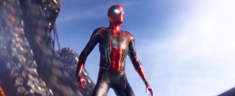 J_Bologna's tweet photo. Ok, last #InfinityWar tweet for now.

I just want to say how remarkable it is that #SpiderMan has gone from my childhood idol to my very own child who better be goddamn protected by Iron Dad from Space Grimace, or SO HELP ME STARK https://t.co/X2fks5Lm0b