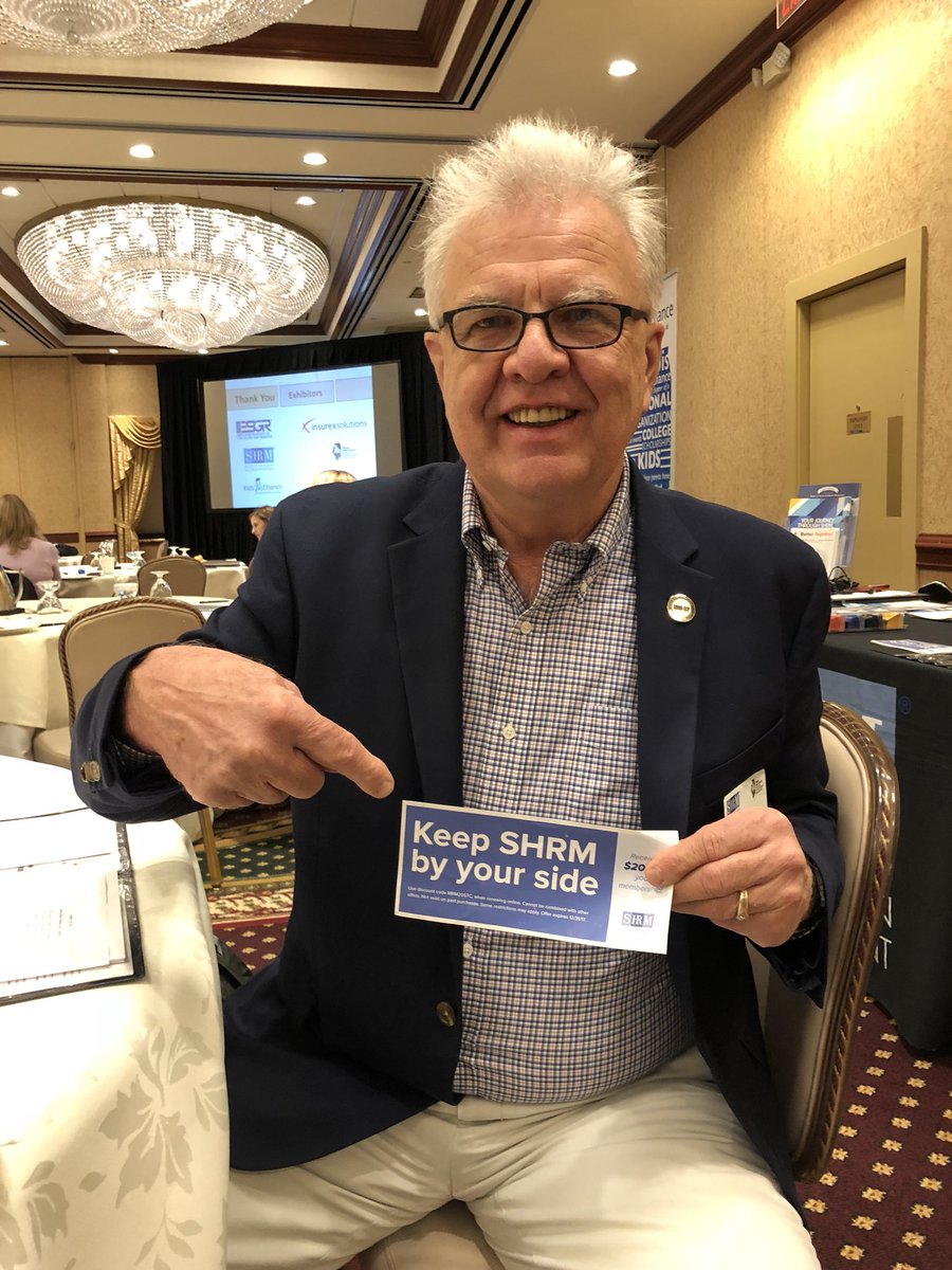 DaveTheHRCzar's tweet photo. Attending #NewLawsForum with @ILChamber &amp; @ILSHRM but this #Discount works for all @SHRM Members https://t.co/ESR2Snj8uG