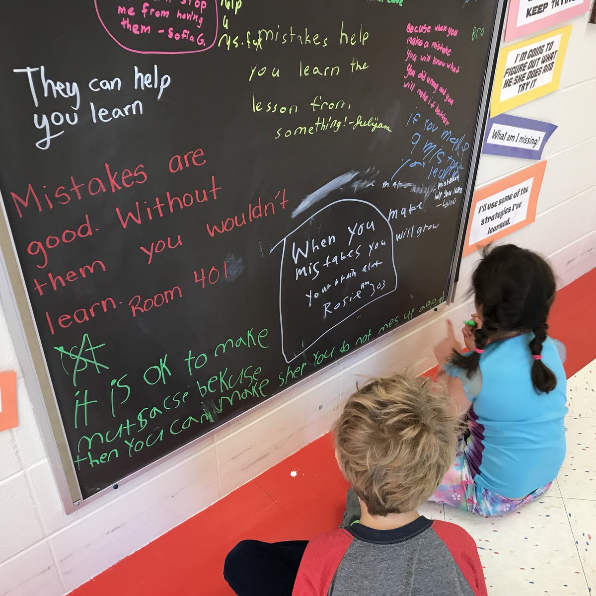 LisaGregoireIF's tweet photo. Reflection of the week: How do mistakes help us grow? 👀 at this great response! https://t.co/RAKRN7d6ku
