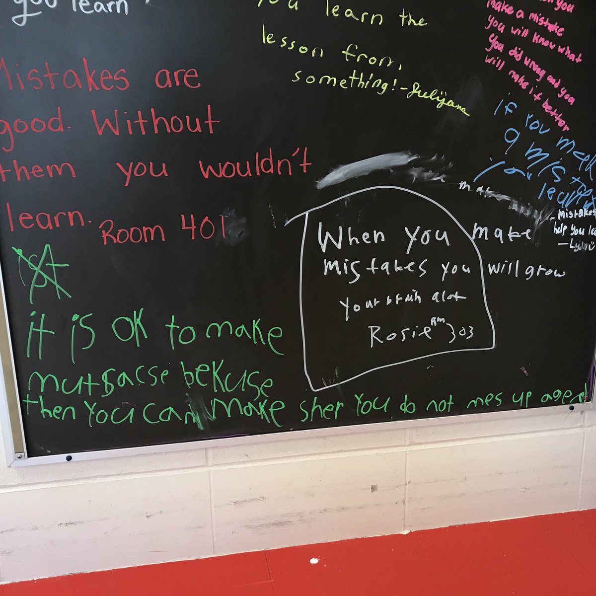 LisaGregoireIF's tweet photo. Reflection of the week: How do mistakes help us grow? 👀 at this great response! https://t.co/RAKRN7d6ku