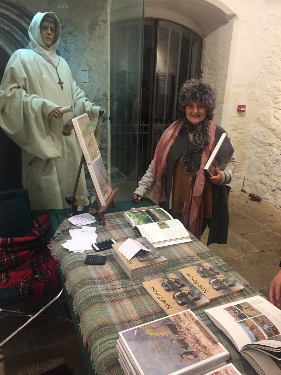 If you missed my book signing in the Cloisters of Beaulieu Abbey, I look forward to seeing you at the New Forest Christmas <a href="/NewForestXmas/">New Forest Xmas Fair</a> this Saturday and Sunday December 2nd and 3rd where I will be signing books for Christmas