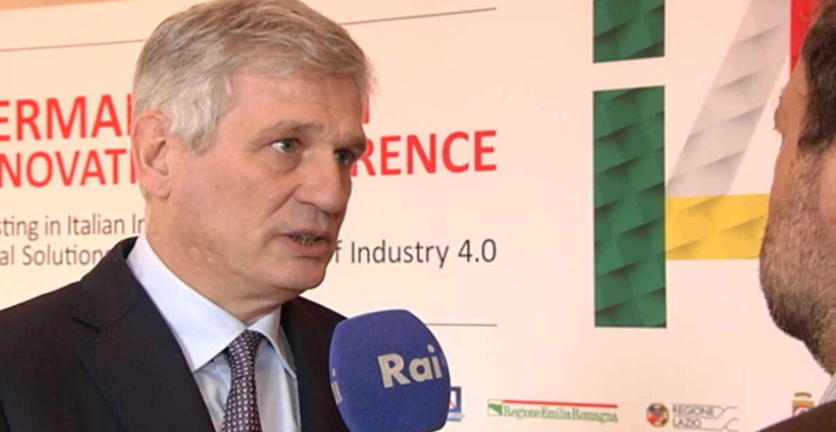 ItalyinGermany's tweet photo. German-Italian Innovation Conference. L'intervista con la Rai #DigitalAssieme #DigitalZusammen https://t.co/Kc19ouRMYI