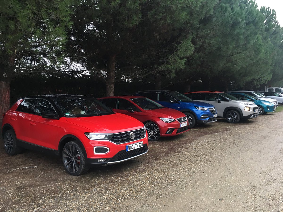 LordHumphreys's tweet image. In Italy today and tomorrow testing the six finalists for the Autobest 2018 awards; the Citroen C3 Aircross, Ford Fiesta, Honda Civic, Opel Grandland X, SEAT Ibiza and Volkswagen T-Roc