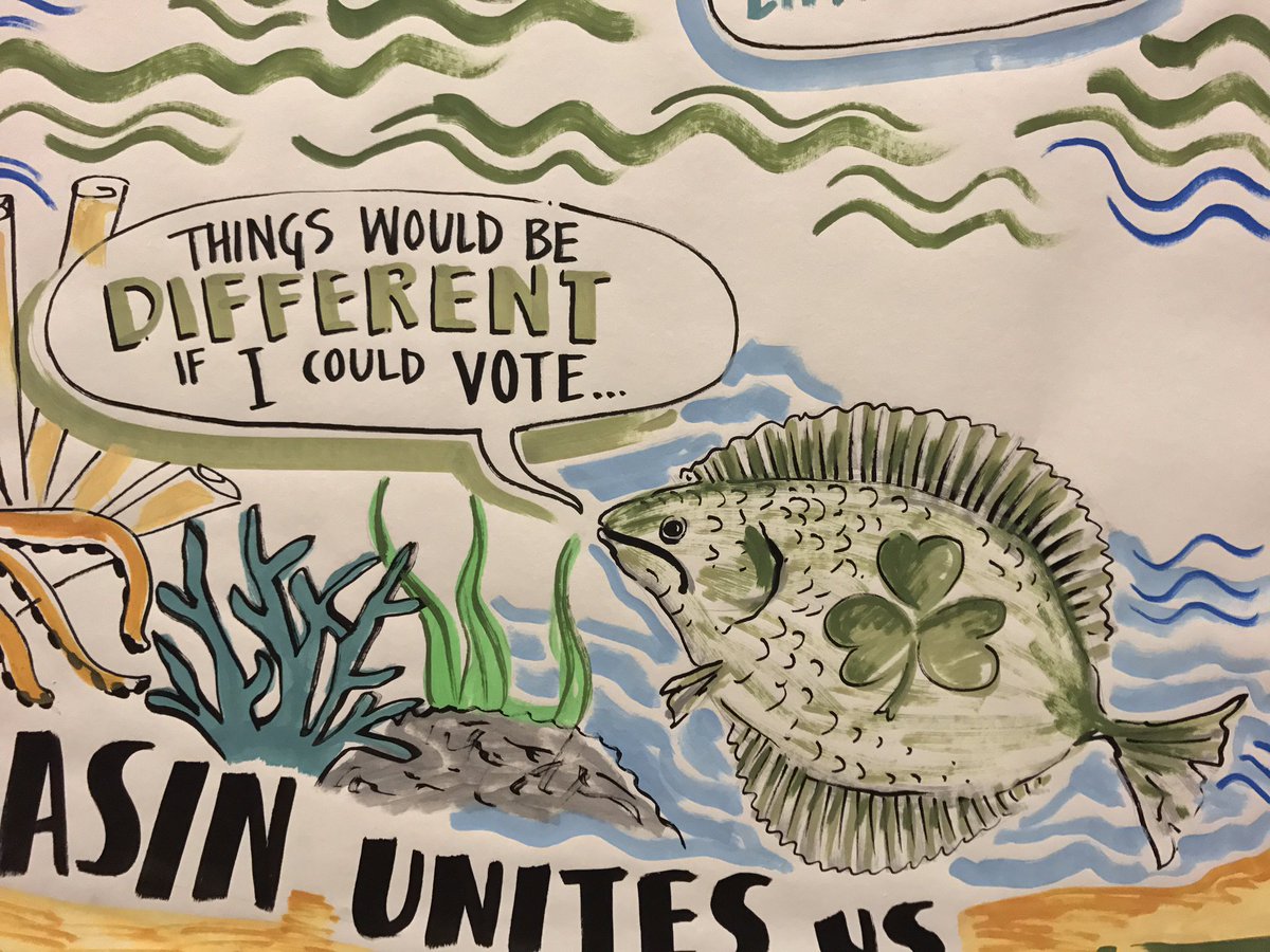 visualminutes's tweet photo. If only fish could vote, things would be very different! #simcelt17 @SIMCelt https://t.co/tyMDRGJI70