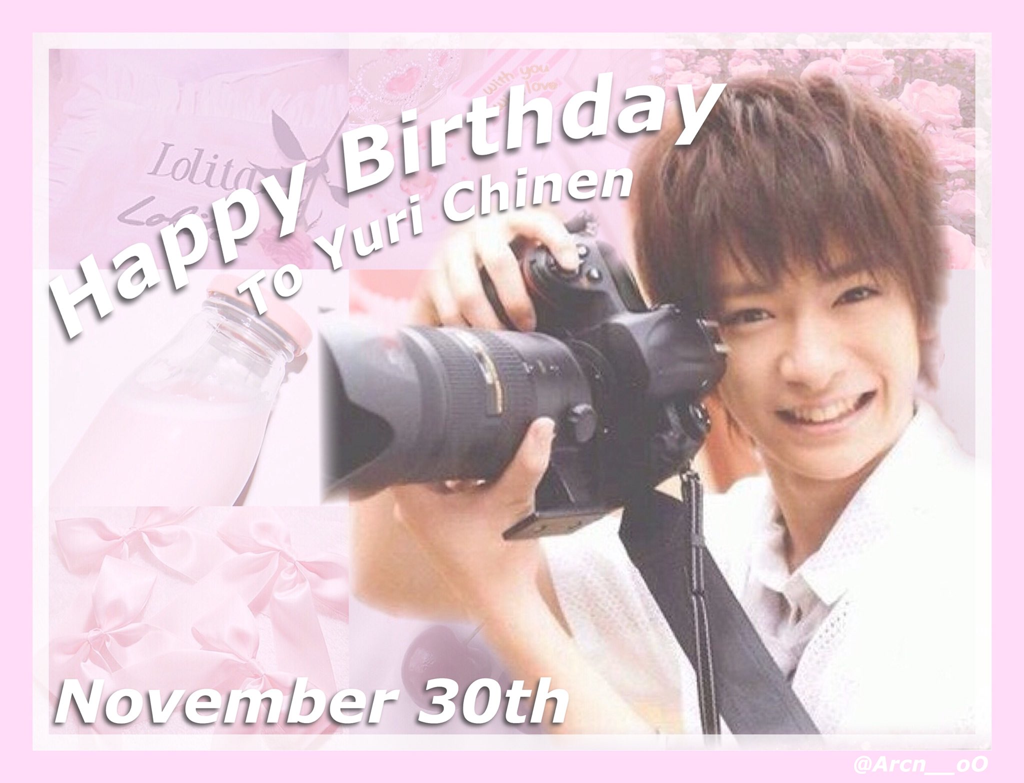 Happy Birthday To Yuri Chinen...   