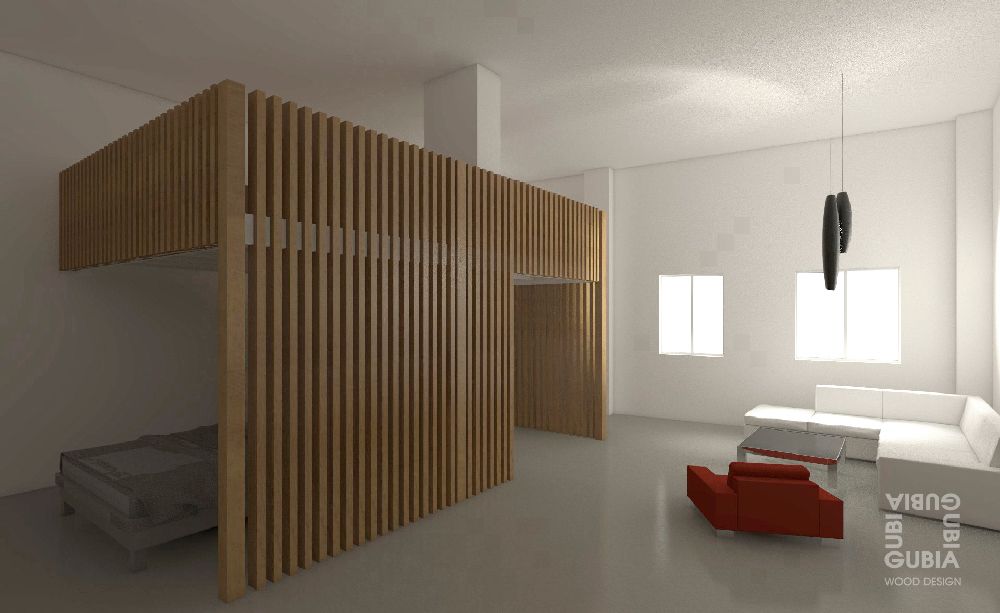 grupogubia's tweet photo. Empezando ya la fabricación de la nueva #entreplanta de #madera diseñada por #GUBIA para Noelle... un cubo realizado de listones en pino que aporta una versatilidad de espacios en su estudio de Sevilla. https://t.co/YmSY3Vwzy6 https://t.co/KXhZY7DGgy