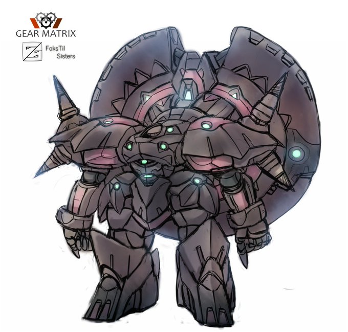 【ヴァルターネ(仮)】
GM社製の頭高80mの大型試作機。カサブリスを発展させた機体でフォックステイル・シスターズ社製の空間圧縮システムを円形状のバックパックに搭載しミサイル、無線兵器、ホーミングレーザーを止むことなく発射可能。FTS社製のドリル型の有線兵器(ストラディバリウス)を搭載。 