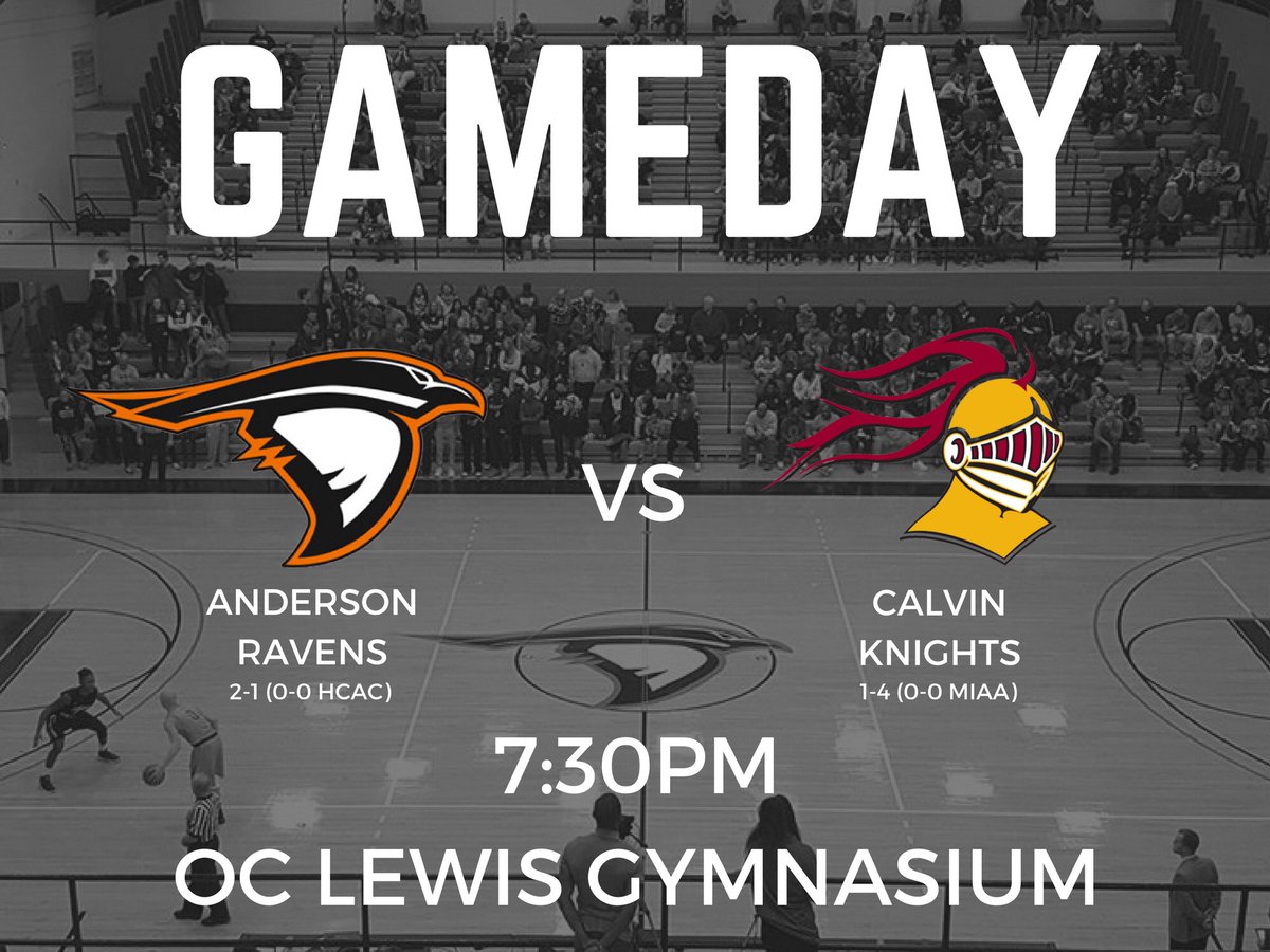 AURavensMBB's tweet photo. GAMEDAY!!!!!

We take on Calvin at home tonight in a big non-conference game.

OC Lewis at 7:30!!! See you all there! #PackOC https://t.co/IGL7cNrLsn