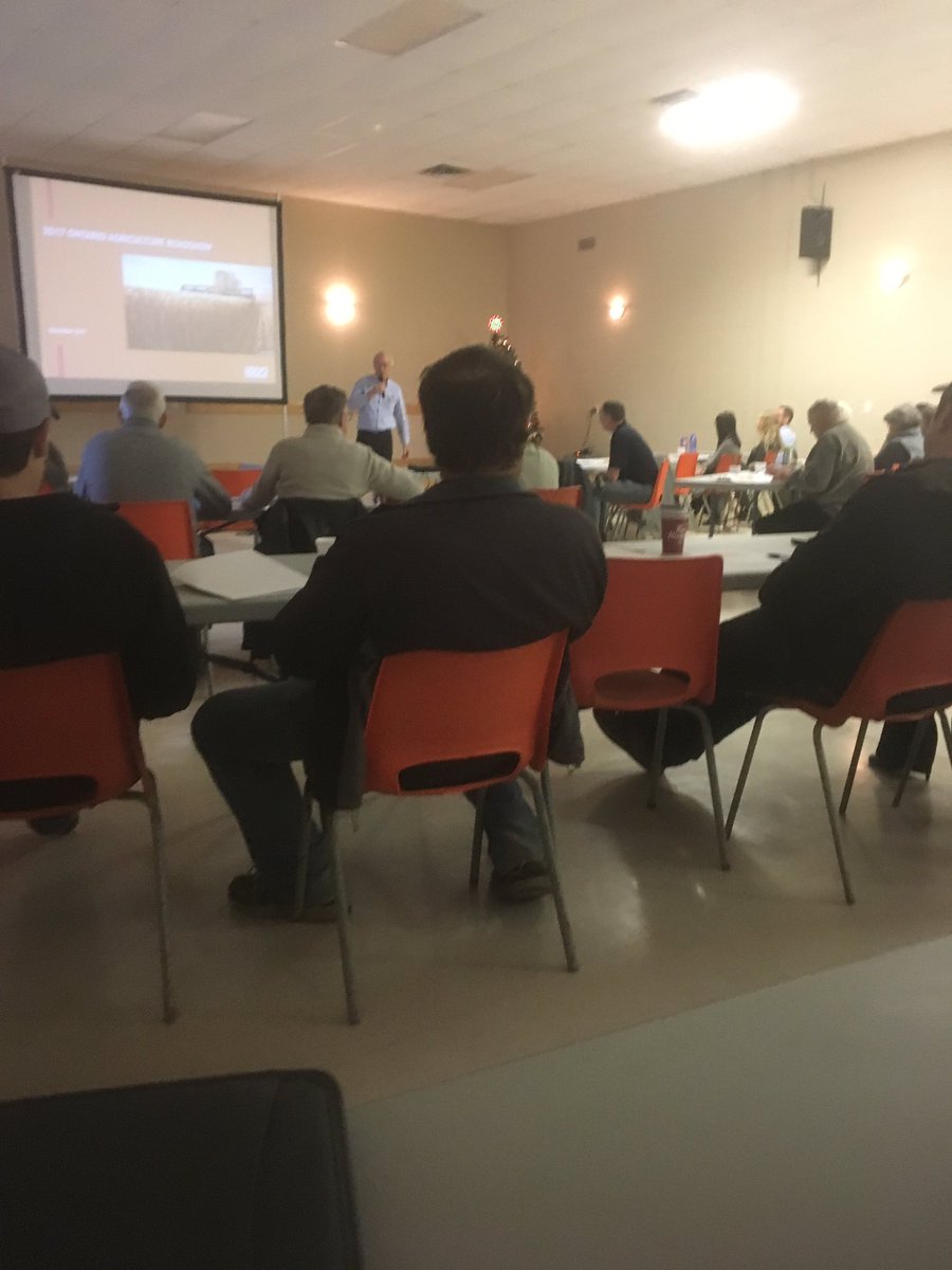 Great turnout and great information today <a href="/BDOCanada_Ag/">BDO Agriculture</a> Roadshow. #profitability