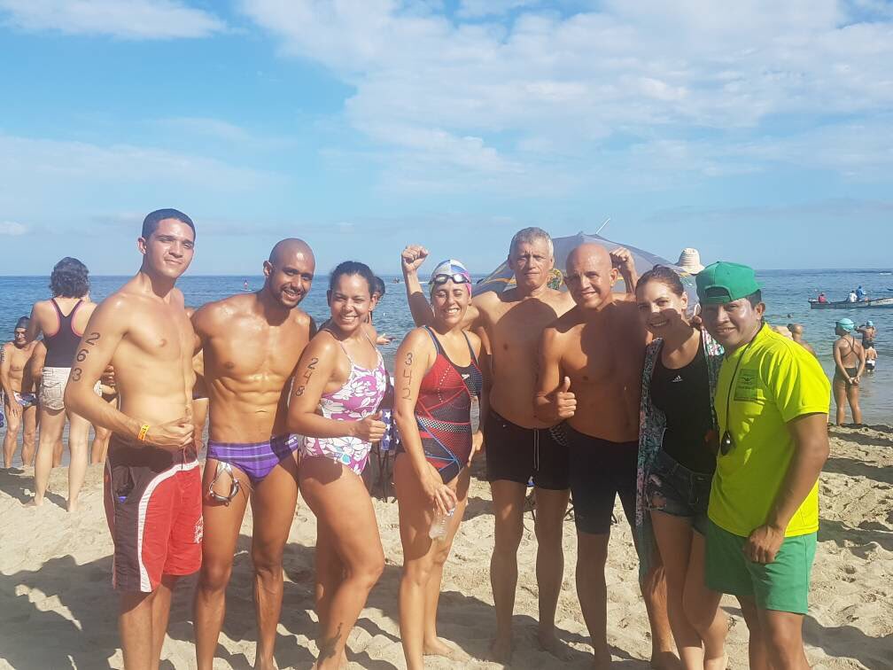 ClubMasterPM's tweet image. Nuestro @ClubMasterPM presente en la 1era Copa Angeles Open Water