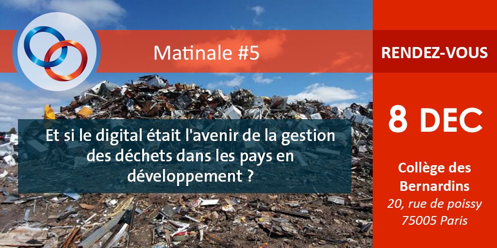 Amelie_Rouvin's tweet image. "Le #digital permet de gérer la complexité. Optimise l'existant. Valorise les acteurs du service informel. Ds les #PEVD, les délégataires de services publics #déchets deviennent des animateurs de communautés" à @resources_think