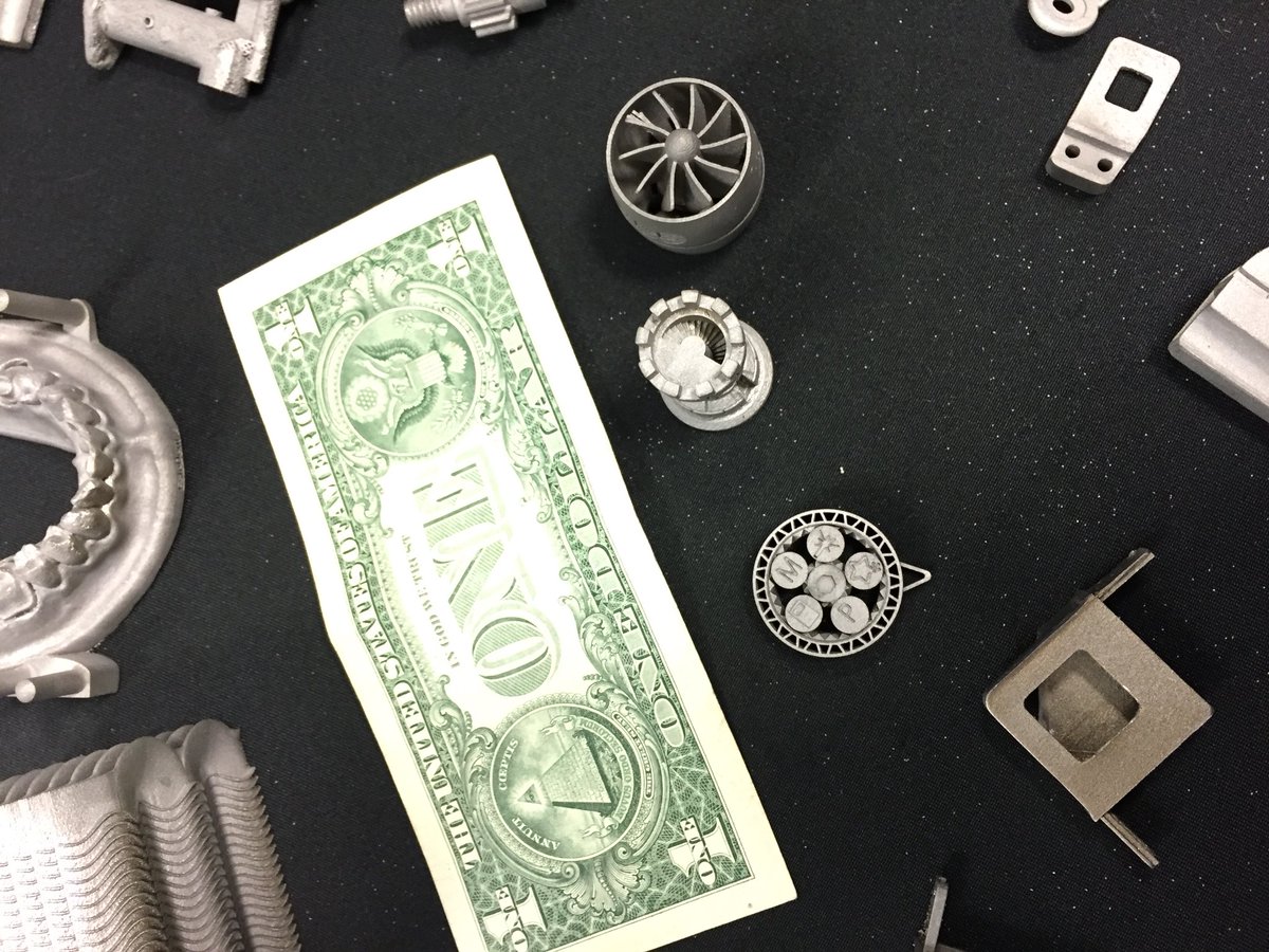 CNC_Kaser's tweet photo. @ITAMCO_ we went and watched a 3D metal printer in action showing students the newest tech in the machining industry @PlymouthHSpcsc https://t.co/belRIrh7lu